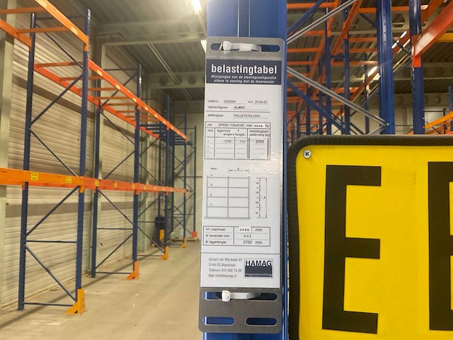 Palletstelling 6 dubbele secties - afbeelding 6 van  9