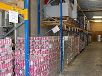 Palletstelling bestaande uit 12 staanders met afmeting 110 x 395 cm en 42 liggers met lengte 270 cm (gedee... onderdeel van combinatiekavel combinatiekavel bestaande uit 80 staanders en 244 liggers. kavels f1009 t/m f1011 - afbeelding 2 van  2