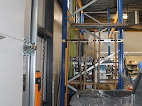 Palletstelling bestaande uit 2 staanders met hoogte ca. 400 cm, 5 leggers met lengte 370 cm en ingebouwde s... - afbeelding 3 van  3