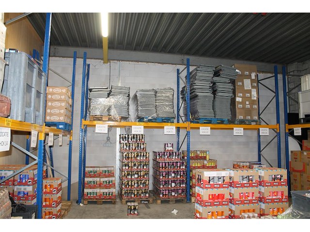Palletstelling bestaande uit 22 staanders met hoogte ca. 400 cm en 34 liggers met lengte 270 cm. diepte 110... - afbeelding 3 van  4