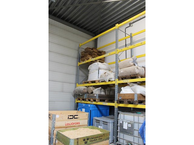 Palletstelling bestaande uit 3 staanders met afmeting ca. 110 x 450 cm en 20 liggers met lengte 270 cm. let... - afbeelding 2 van  3