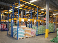Palletstelling bestaande uit 36 staanders met afmeting 110 x 395 cm en 120 liggers met lengte 270 cm (gede... onderdeel van combinatiekavel combinatiekavel bestaande uit 80 staanders en 244 liggers. kavels f1009 t/m f1011 - afbeelding 1 van  2