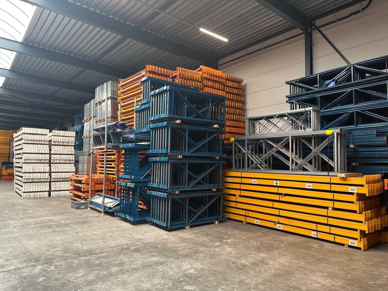 Palletstelling, legbordstelling, draagarmstelling, inpaktafels en magazijn toebehoren