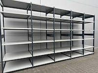 Palletstelling, legbordstelling, inpaktafels en magazijn toebehoren