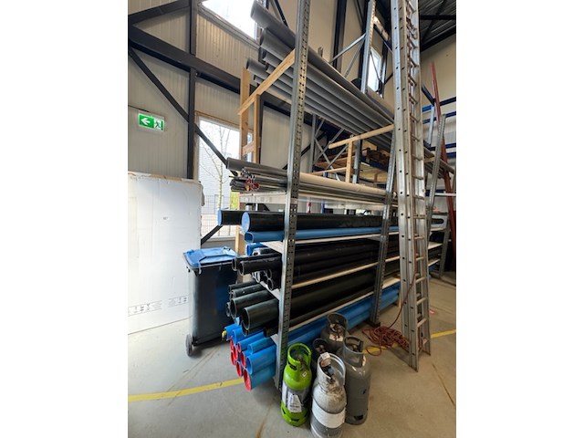 Palletstelling met zelfbouwstelling - afbeelding 2 van  7