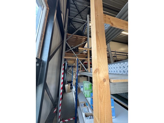 Palletstelling met zelfbouwstelling - afbeelding 3 van  7