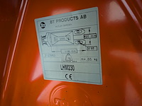 Palletwagen bt, lhm230, bouwjaar 2005 - afbeelding 4 van  7