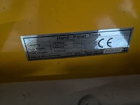 Palletwagen eller lift, max 2500 kilo, bouwjaar 2004 - afbeelding 5 van  5