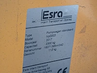 Palletwagen, esra, trp0003, 2017 - afbeelding 5 van  6