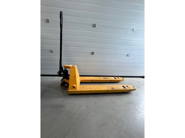 Palletwagen geel - afbeelding 2 van  6