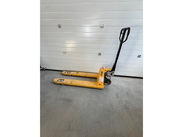 Palletwagen geel - afbeelding 2 van  7