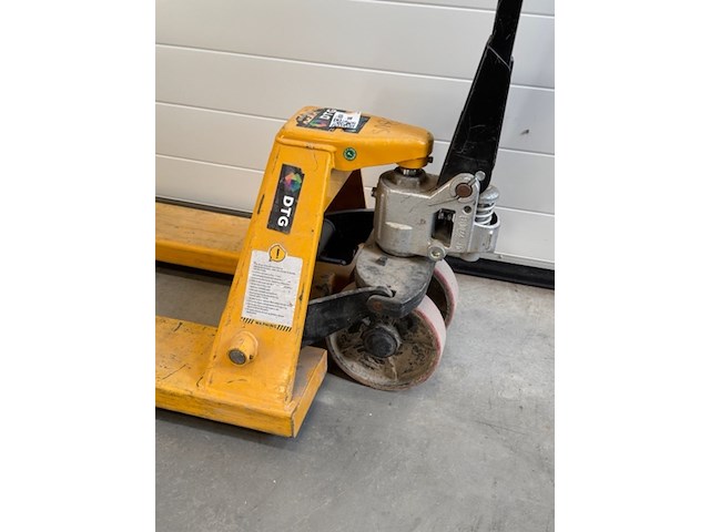 Palletwagen geel - afbeelding 4 van  7