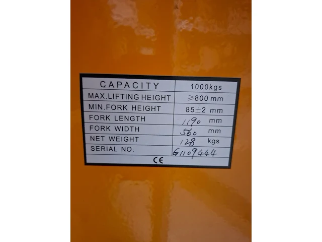 Palletwagen, hoogheffer still - afbeelding 5 van  7