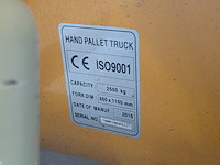 Palletwagen irion, bouwjaar 2010 - afbeelding 2 van  10