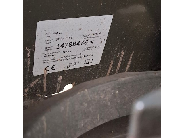 Palletwagen, jungheinrich, am 22, 2013 - afbeelding 6 van  7