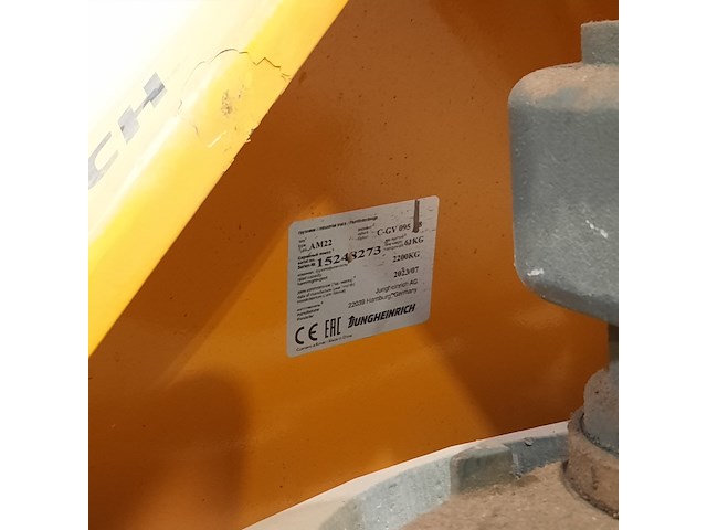 Palletwagen, jungheinrich, am22, 2023 - afbeelding 9 van  9