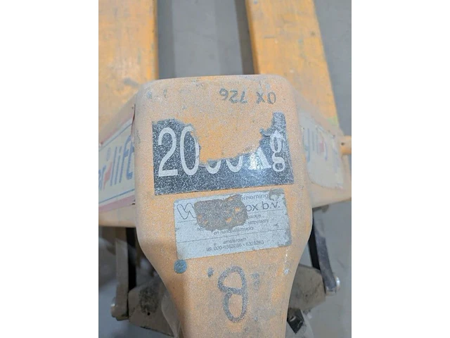 Palletwagen max 2000 kilo, bouwjaar 2004 - afbeelding 9 van  11
