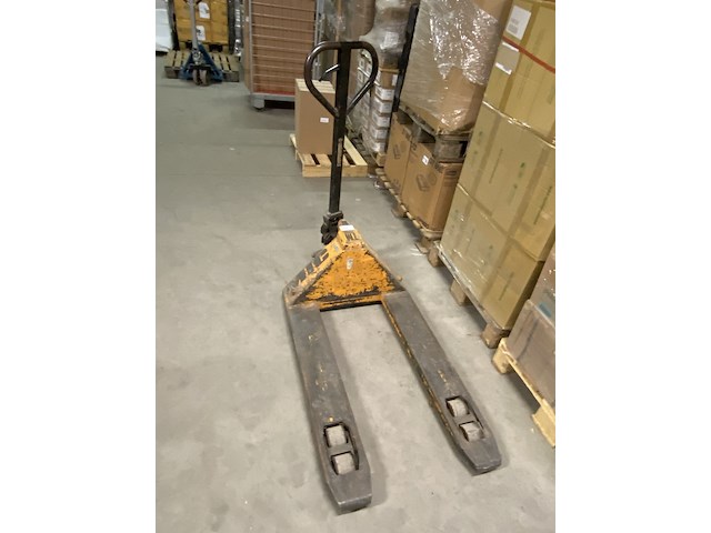 Palletwagen met brede lepels mic - afbeelding 1 van  4