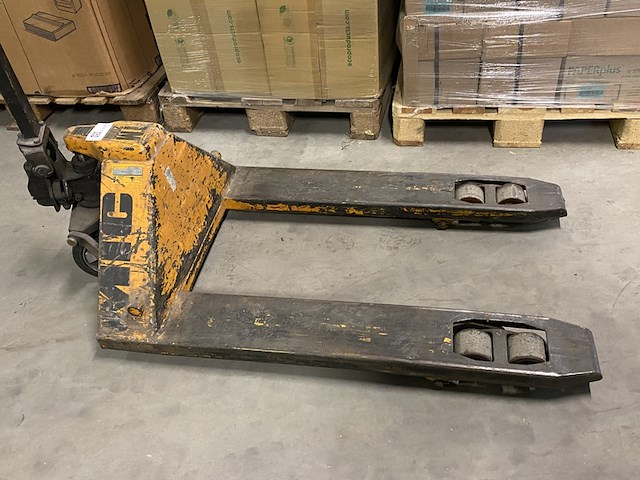 Palletwagen met brede lepels mic - afbeelding 2 van  4