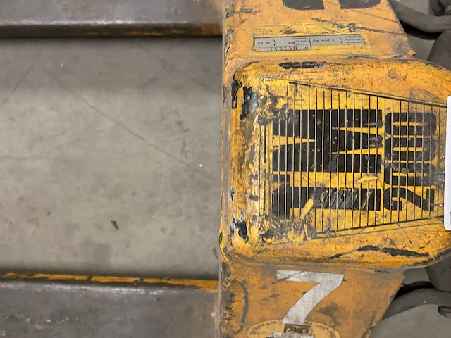 Palletwagen met brede lepels mic - afbeelding 3 van  4