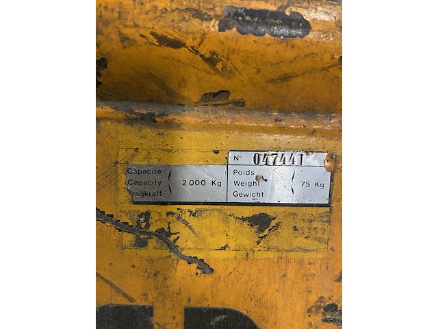 Palletwagen met brede lepels mic - afbeelding 4 van  4