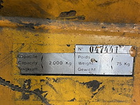 Palletwagen met brede lepels mic - afbeelding 4 van  4