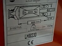 Palletwagen met lange lepels bt, lhm230, bouwjaar 2005 - afbeelding 4 van  5