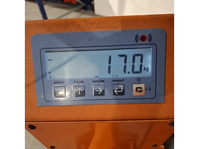 Palletwagen met weeg functie, pramac, px20, 2018 - afbeelding 3 van  7