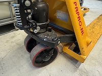 Palletwagen met weeginrichting papro, hp-ese20, geel - afbeelding 4 van  5