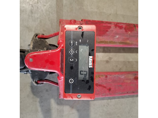 Palletwagen met weegschaal, ravas, 2012 - afbeelding 9 van  11