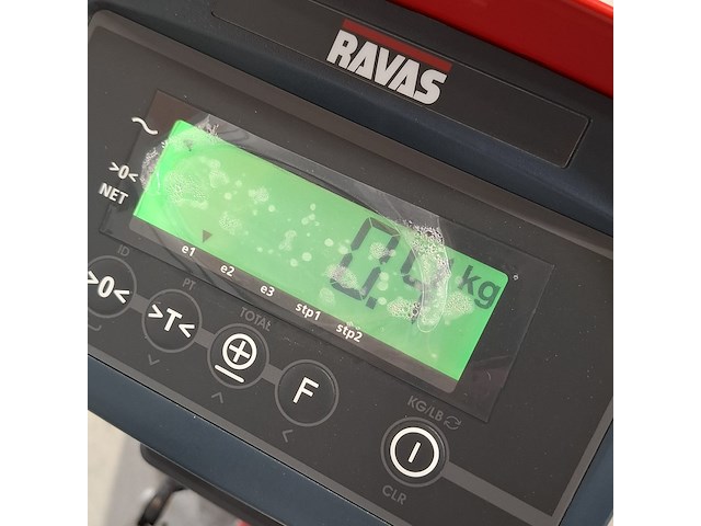 Palletwagen met weegschaal, ravas, 3200-f li, 2024 - afbeelding 6 van  9