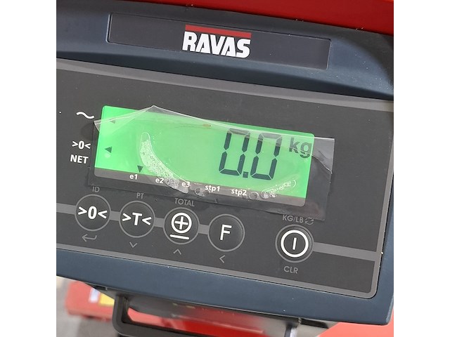 Palletwagen met weegschaal, ravas, 3200-f li, 2024 - afbeelding 7 van  9