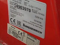 Palletwagen met weegschaal, ravas, savar 2100, 2016 - afbeelding 5 van  8