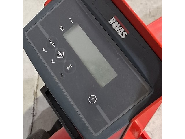 Palletwagen met weegschaal, ravas, savar 2100, 2016 - afbeelding 6 van  8