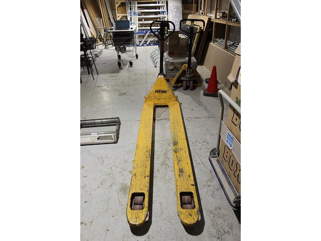 Palletwagen papro met lange lepels 200 cm. maximaal 2000 kg. - afbeelding 2 van  2