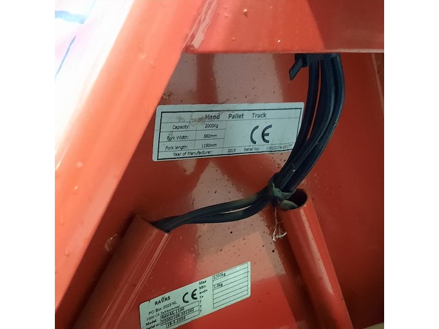 Palletwagen, ravas - afbeelding 2 van  13