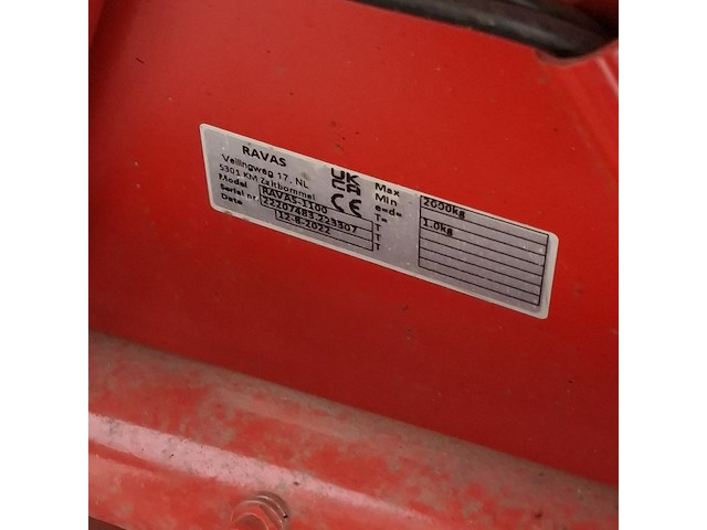 Palletwagen, ravas - afbeelding 10 van  11