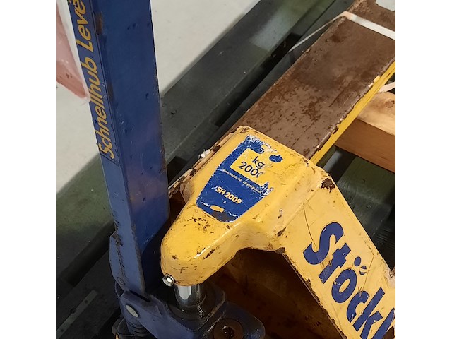 Palletwagen, stöcklin - afbeelding 2 van  10