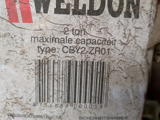 Palletwagen weldon, cby2-zr01 - afbeelding 7 van  7