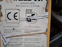 Palletwagen weldon, e2500t-qpd, bouwjaar 2011 - afbeelding 4 van  5