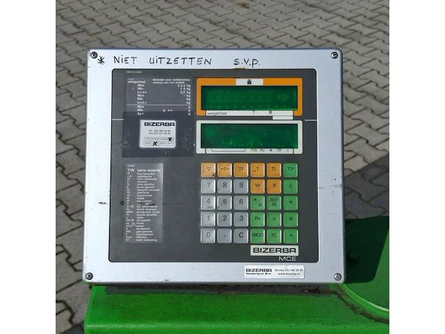 Palletweegschaal, bizerba, hb la, 1991 - afbeelding 3 van  12