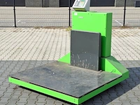 Palletweegschaal, bizerba, hb la, 1991