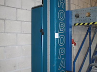Palletwikkelmachine robopac rotoplat 506/pfs. bouwjaar 2003. - afbeelding 4 van  5