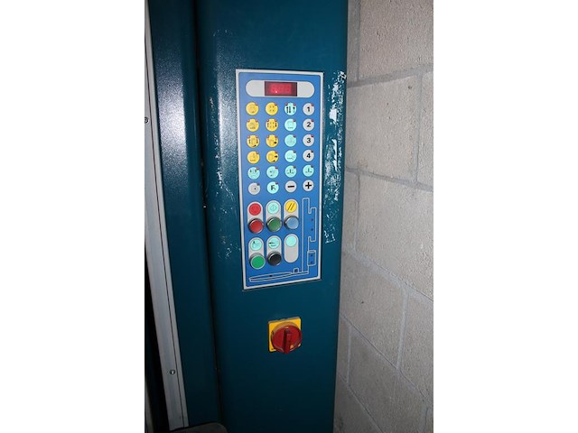 Palletwikkelmachine robopac rotoplat 506/pfs. bouwjaar 2003. - afbeelding 5 van  5