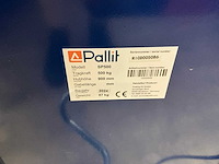 Pallit sp500 mobiele heftafel - afbeelding 4 van  5