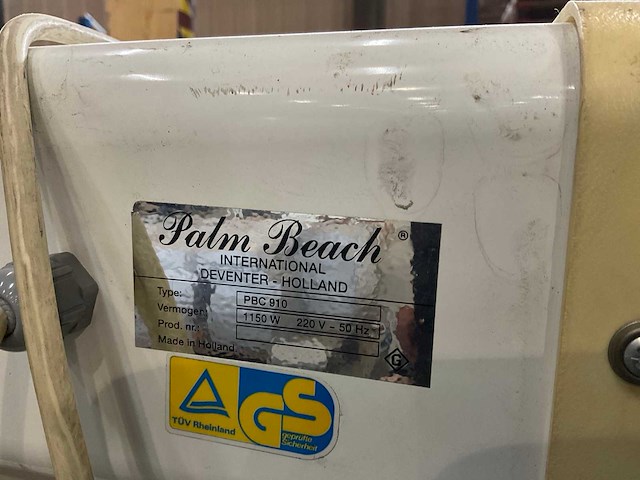 Palm beach pcb 910 zonnebank - afbeelding 6 van  6