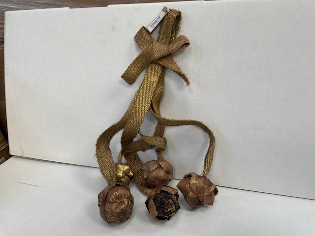 Palm boost gold brush decoratieve hanger (96x) - afbeelding 2 van  6