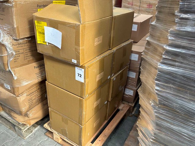 Palm boost gold brush decoratieve hanger (96x) - afbeelding 5 van  6