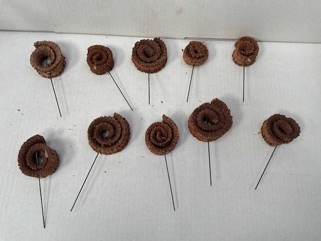 Palm ring naturel decoratiemateriaal (372x) - afbeelding 1 van  3