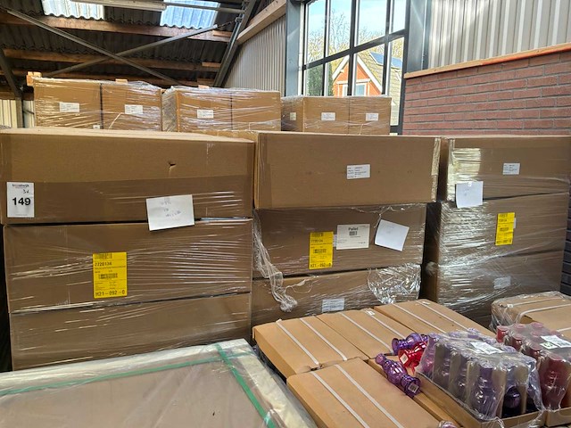 Palm sun green / gold decoratief palmblad (864x) - afbeelding 2 van  2